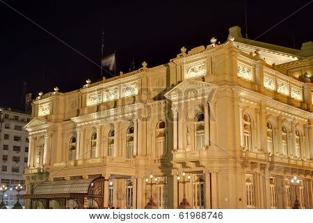 Colon Theatre In Buenos Aires, Argentina.