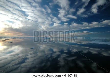 Paisagem de sonho Antártico