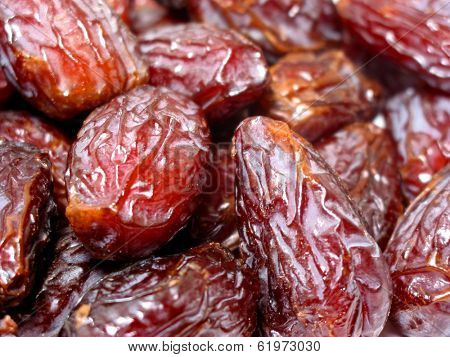 Fresh dates closeup