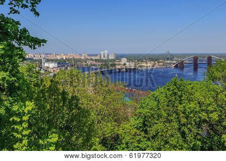 Panorama Of Kiev, Ukraine.