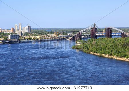 Panorama Of Kiev, Ukraine.