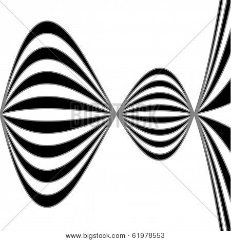 Optical illusion background