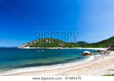 Blue Sky Blue Sea - Sandy Beach