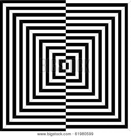 Optical illusion background