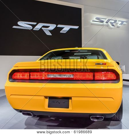 2012 Dodge Challenger Yellow Jacket