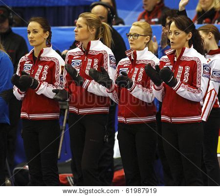 Curling Women Russia Team