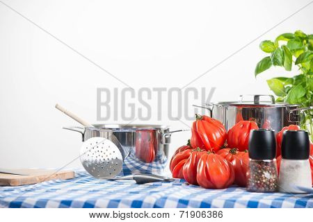 Tomato Sauce Preparation