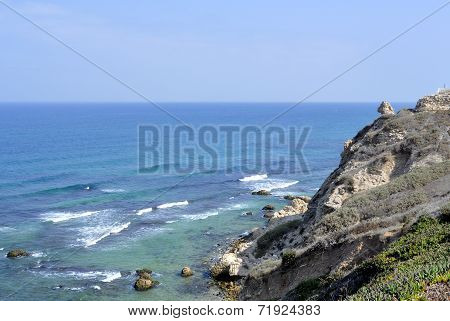 Apollonia Beach Near Tel Aviv.