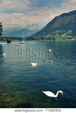 Zeller Lake, Zell am See, Austria, Europe