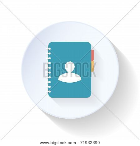 Phonebook Flat Icon