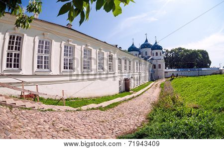 St. George's Monastery In Veliky Novgorod, Russia