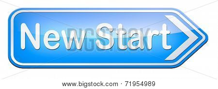 new fresh start or chance back to the beginning and do it again  
