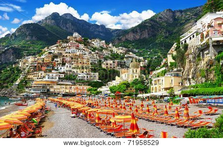 Positano, scenery Italy series