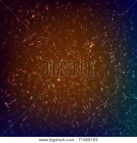 Abstract lights background. Vector illustration