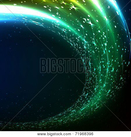 Abstract lights background. Vector illustration