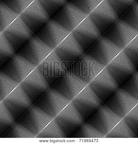 Design Seamless Diagonal Trellised Pattern
