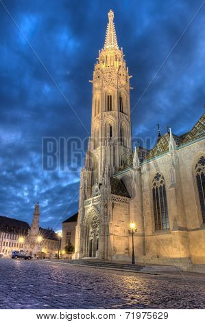 Church Of Mathias Rex In Budapest, Hungary