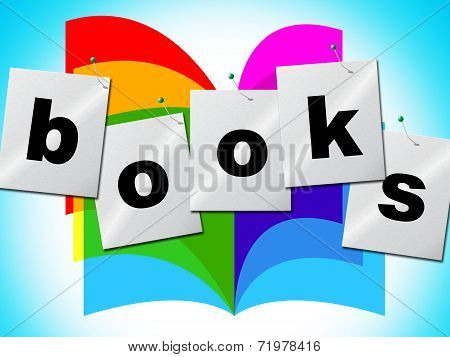 Education Books Indicates Textbook Fiction And Tutoring