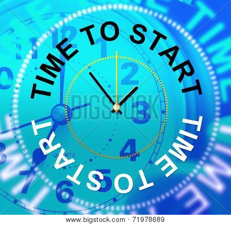 Time To Start Shows Right Now And Action