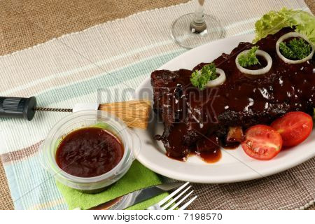 baby back ribs maaltijd