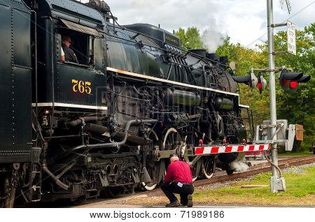 Steam Train Crossing