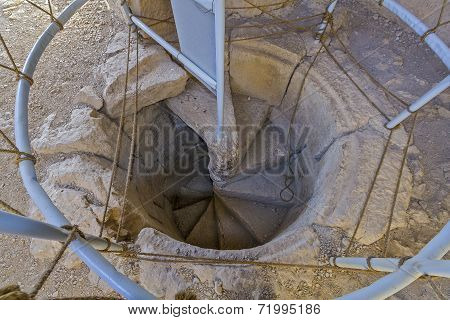 Ancient fortress in Israel Nimrod.