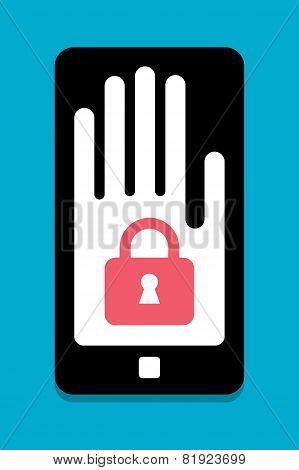 Smart Phone security concept