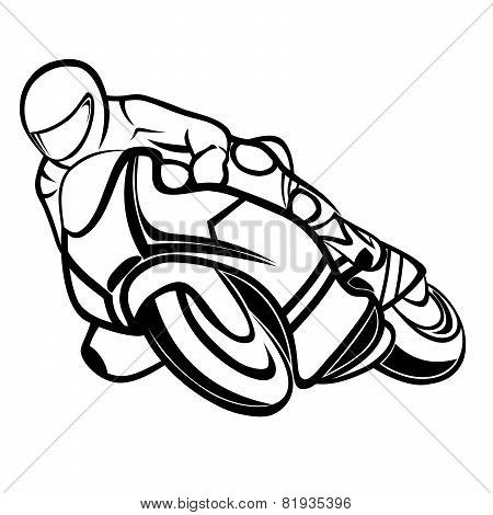 Motorbike rider