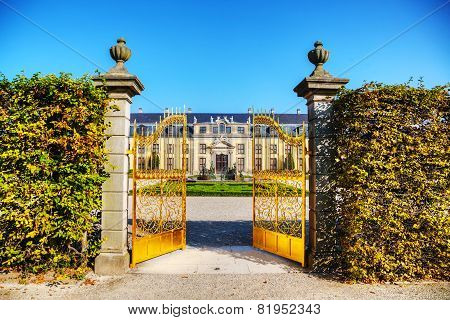 The Herrenhausen Gardens In Hanover, Germany