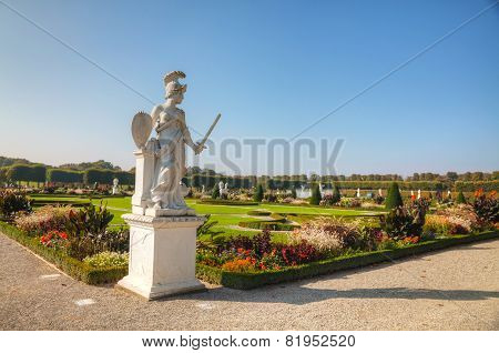 The Herrenhausen Gardens In Hanover, Germany