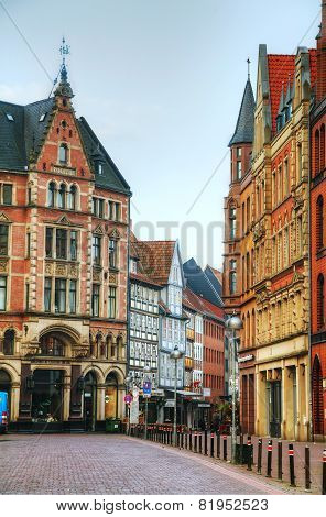 Ancient Buildings At Hanns-lilje-platz In Hanover