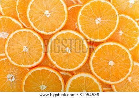 Oranges background