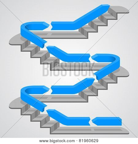 Career path stairs