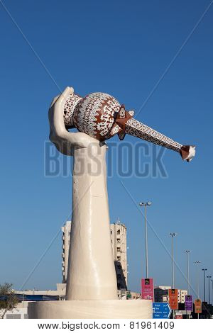 Monument In Fujairah City, UAE