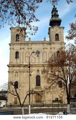 Armenian Catholic Church In Dumbraveni, Romania
