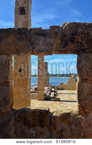 Window on the sea