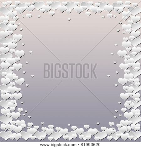 Hearts Weddings Background