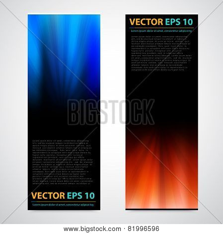 Flyer template header design.
