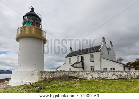 Lighthouse At  Corran