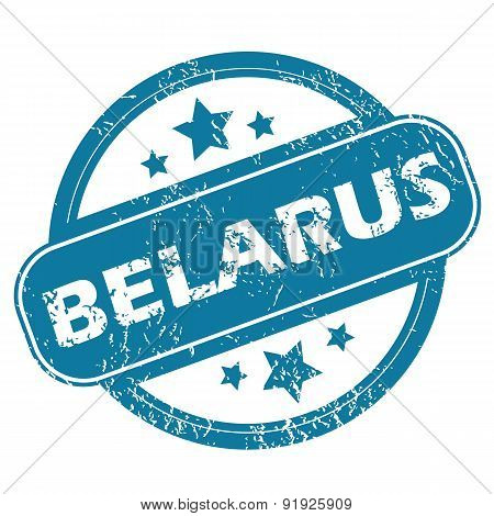 BELARUS round stamp