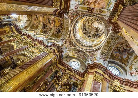 St. Peter And Paul Church In Melk Abbey