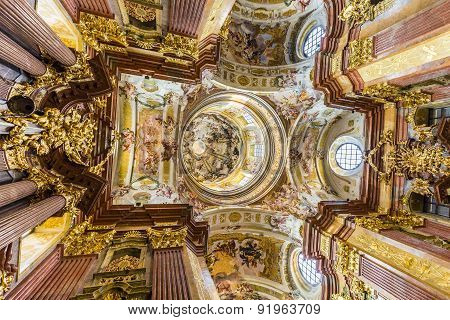 St. Peter And Paul Church In Melk Abbey