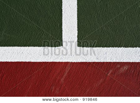 Tennis Court abstrakt