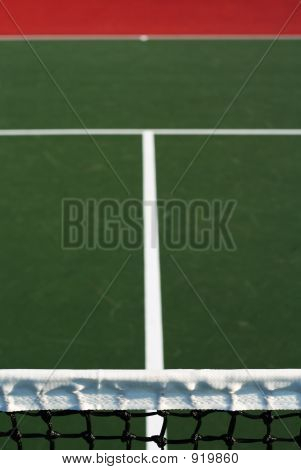 Vertikala tennisbana abstrakt