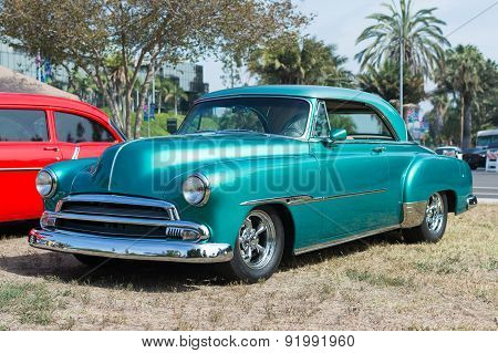 Chevrolet Bel Air Car On Dlisplay