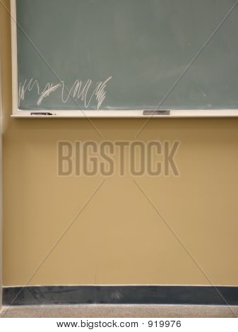 작문 보드의 교실