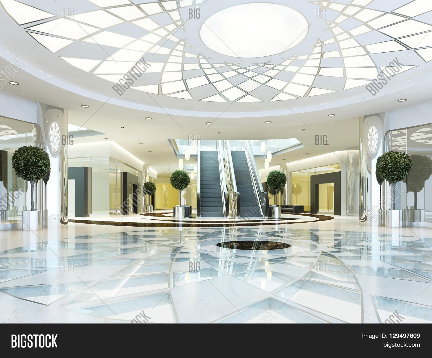 Hall Megamall Shopping Image & Photo (Free Trial) | Bigstock