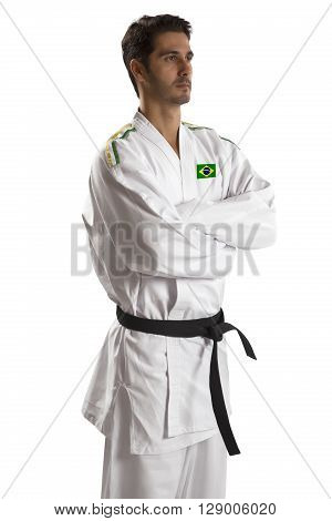 Judo Fighter From Brazilian Country.