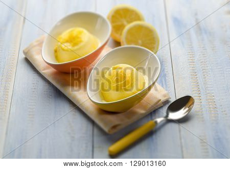 lemon ice cream
