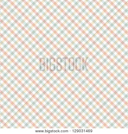 Seamless Checkered Table Cloth Pattern